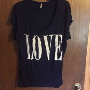 Plus size tee shirt.